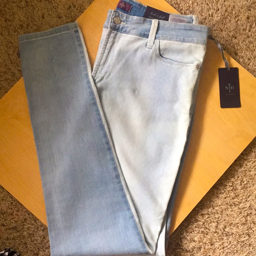 Classy looking 2 tone NWT skinny NYDJ